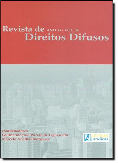 Imagem de Revista de Direitos Difusos - Ano 11 - Vol.54