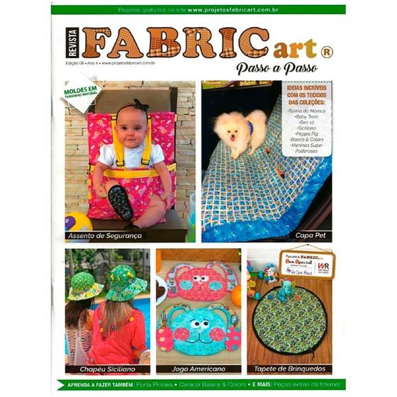 Imagem de Revista Fabricart Passo a Passo Nº 06