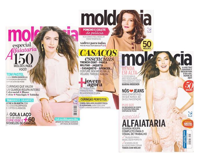 Imagem de Revista Moda Molde & Cia Especial Alfaiataria Casacos