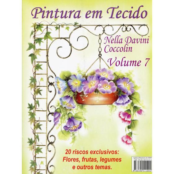 Imagem de Revista Pintura em Tecido Nella Davini Coccolin - Volume 7