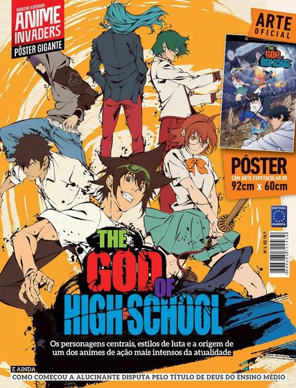 Imagem de Revista Superpôster Anime Invaders - The God Of High School