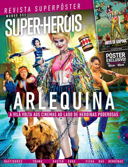 Imagem de Revista Superpôster Mundo dos Super Heróis - Arlequina