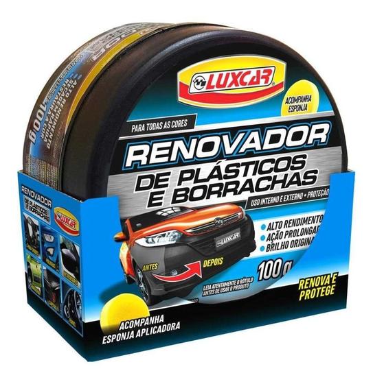 Revitalizador de plástico borracha automotivo luxcar 100g - Limpeza ...