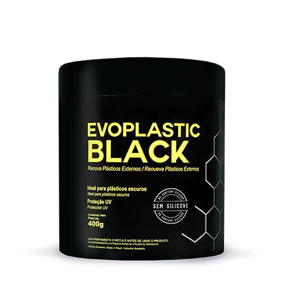 Revitalizador De Plásticos Automotivo Evoplastic Black Evox Menor preço em Revitalizador De Plásticos Automotivo Evoplastic Black Evox