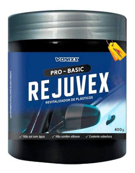 Imagem de Revitalizador De Plásticos Parachoque Rejuvex Vonixx 400g