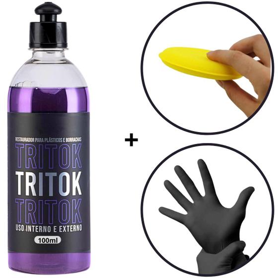 Imagem de Revitalizador e Renovador Para Plasticos Tritok 120ml