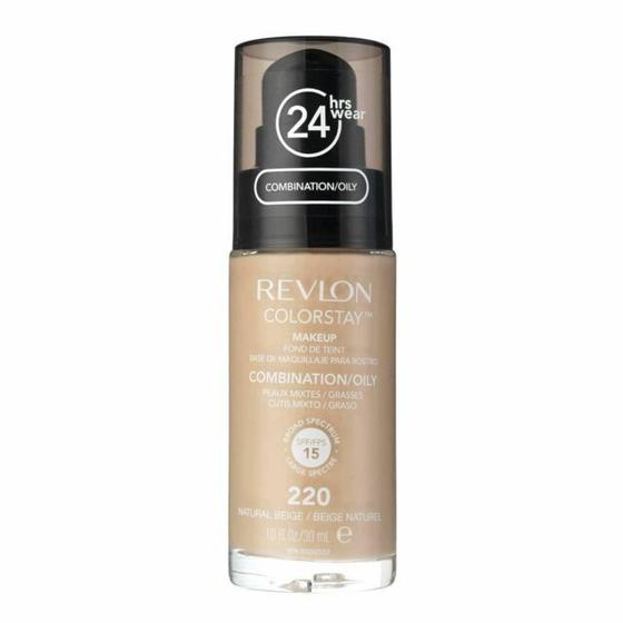 Imagem de Revlon Base líquida Colorstay Pump Oil 220 Natural Beige