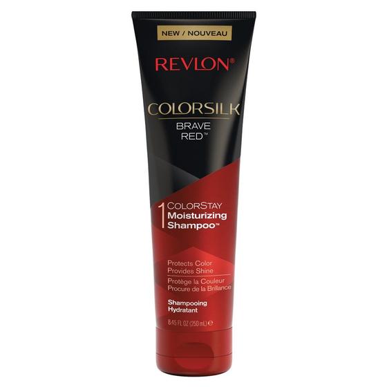 Imagem de Revlon ColorSilk Care Shampoo, Vermelho, 8,45 onça fluida