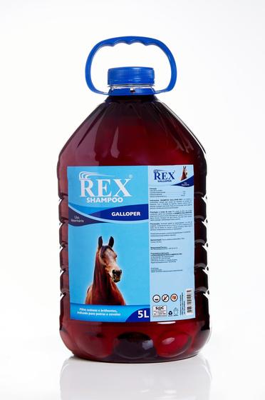 Imagem de Rex Shampoo Galloper para Equinos 5L