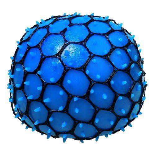 Imagem de Rhode Island Novelty Neon Mesh Squishy Ball - Pacote com 6 Unidades