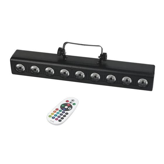 Imagem de Ribalta Barra RGBW com 9 Leds de 12W DMX Bivolt Refletor