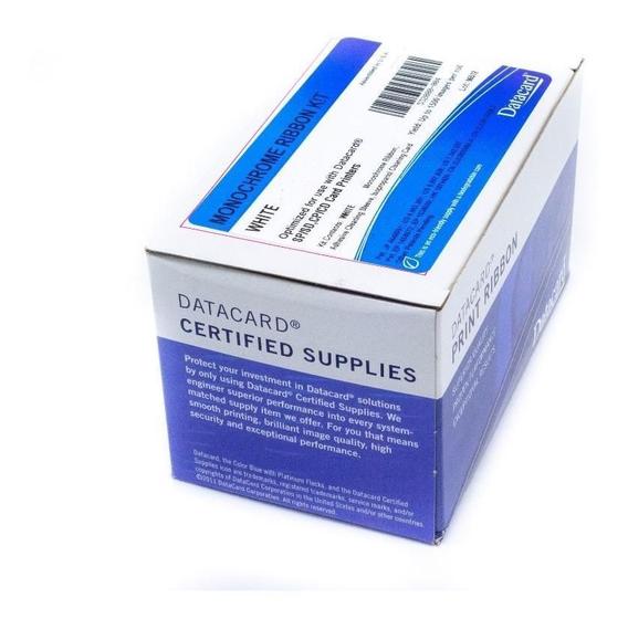 Imagem de Ribbon Datacard Branco Sd160/Sd260 532000-004 1500 Imp