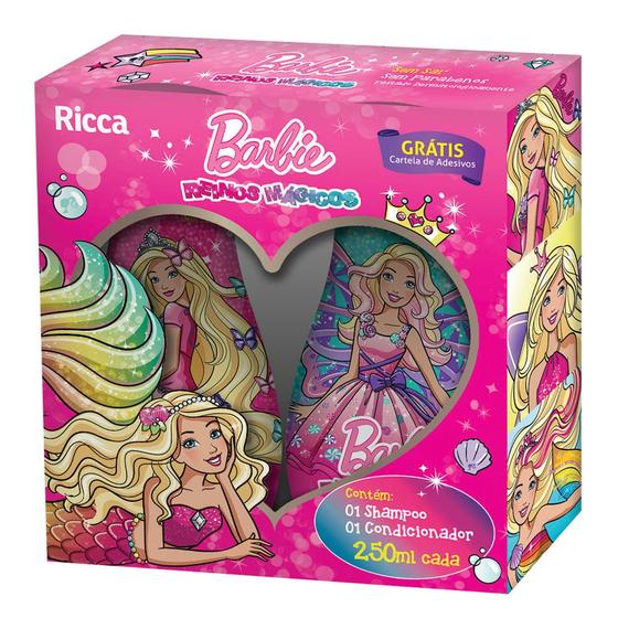 Imagem de Ricca Barbie Reinos Mágicos Kit - Shampoo + Condicionador