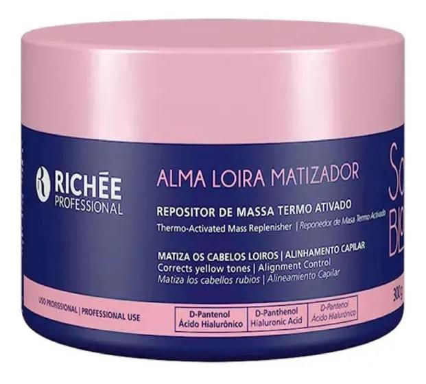 Richée Soul Blond Repositor De Massa Termo Ativado 300g - Máscara ...