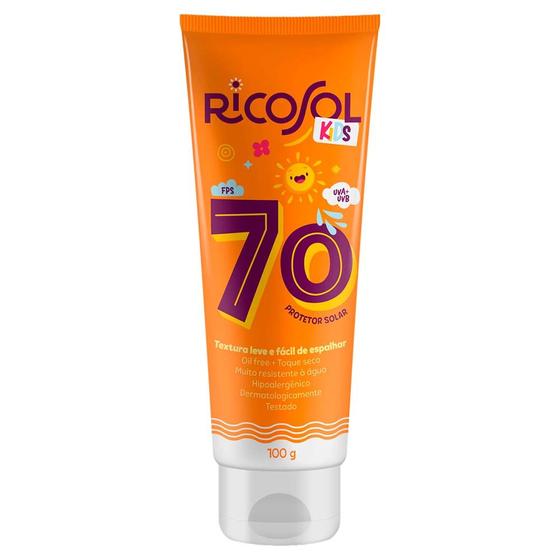 Imagem de Ricosol Protetor Solar Kids FPS 70 - 100 g