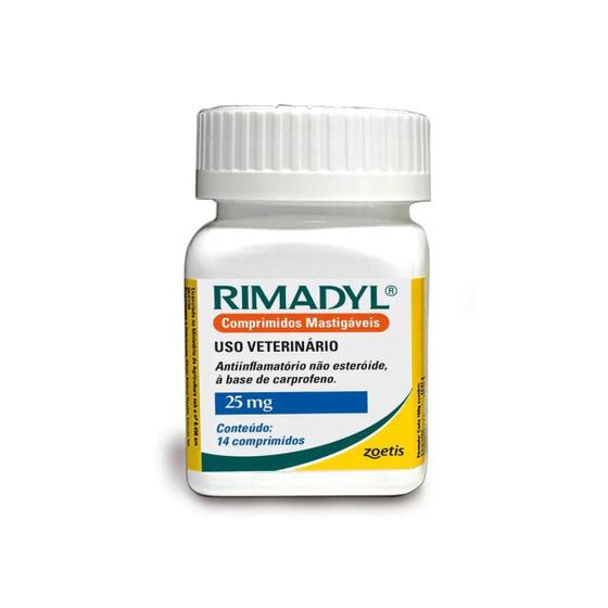 Imagem de Rimadyl 25mg com 14 comprimidos mastigavel anti inflamatorio