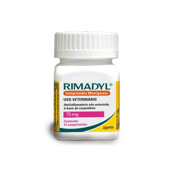 Imagem de Rimadyl 75mg com 14 comprimidos mastigavel anti inflamatorio