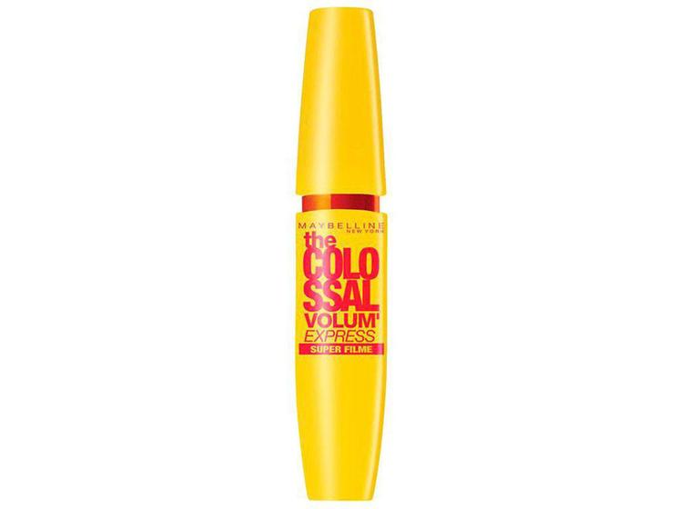 Rímel Volumizador Cor Preto Maybelline - The Colossal Volum Express Super Filme Menor preço em Rímel Volumizador Cor Preto Maybelline - The Colossal Volum Express Super Filme