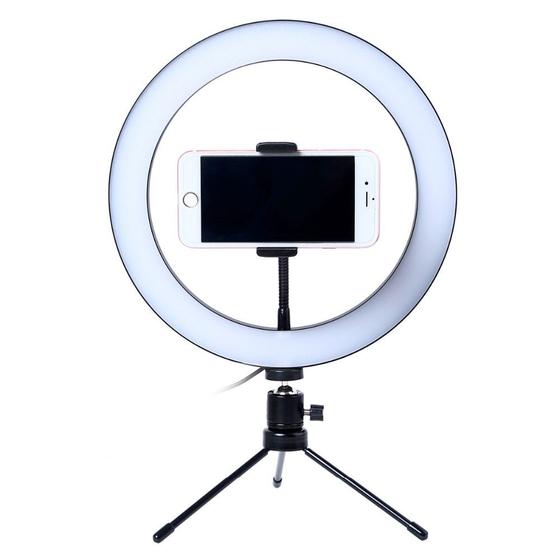 Imagem de Ring Light 8 Polegadas C/Suporte Celular 20cm