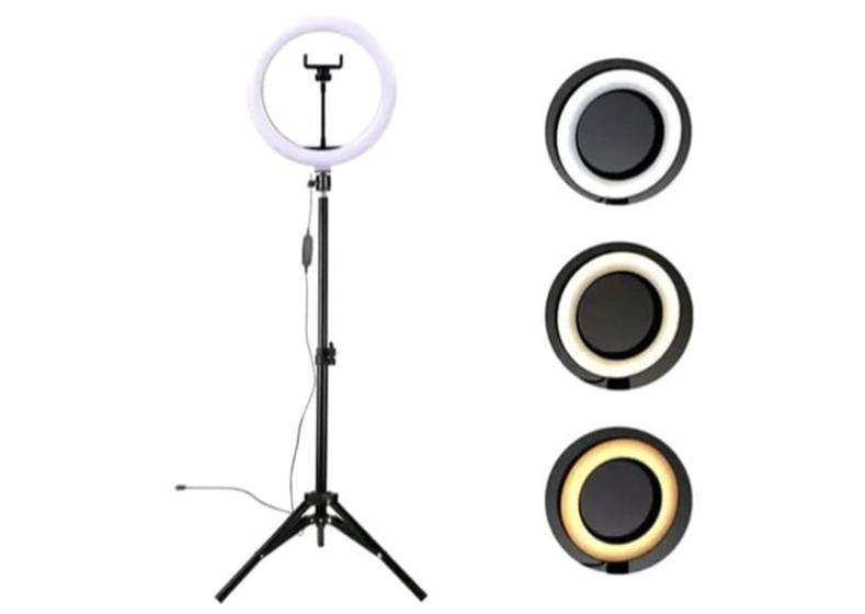 Imagem de Ring Light, acompanha tripé