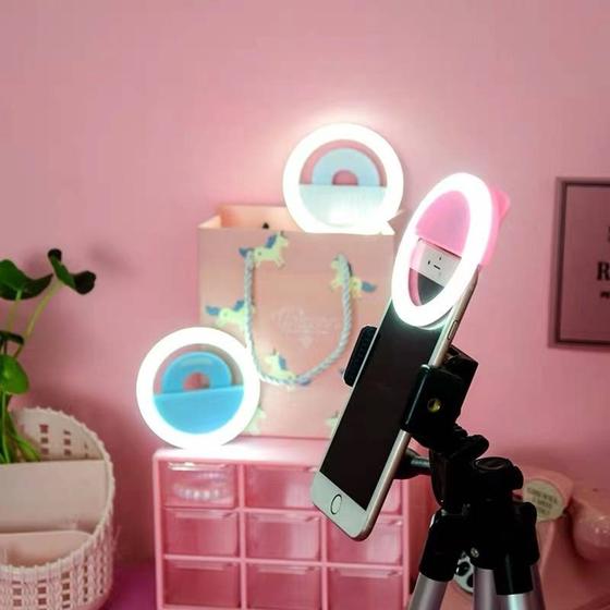 Imagem de Ring light círculo luminoso led para celular moderno