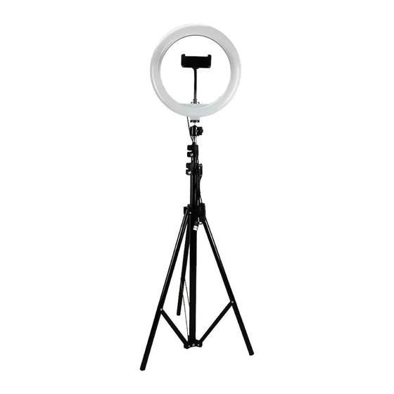 Imagem de Ring Light Iluminador Led Profissional 10 polegadas com Tripé 210cm