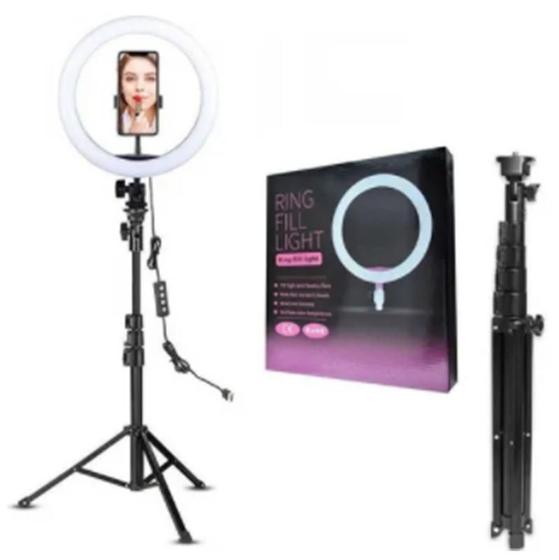 Imagem de Ring Light Led 10 Polegadas 26Cm Com Trípe Excelente