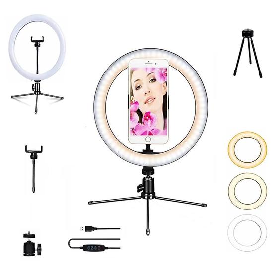 Imagem de Ring Light Luz Para Gravar Videos Tiktok Youtube Envio 24h