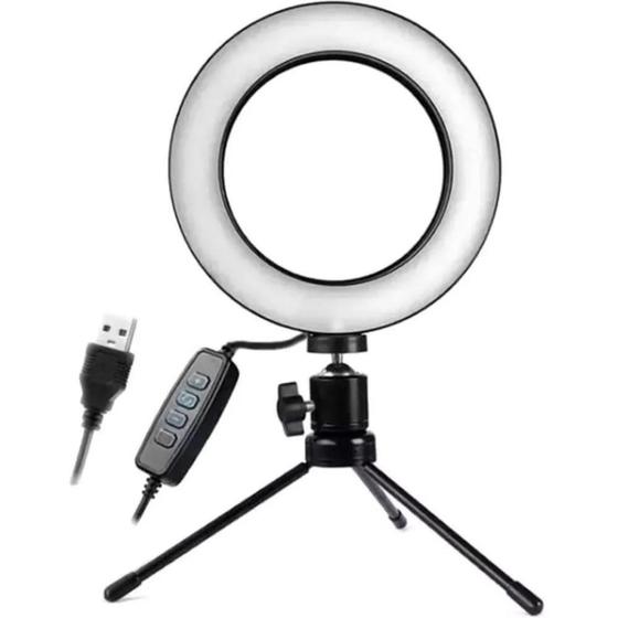 Imagem de Ring Light Portatil Mesa Spectrum Sp26 Led-Deck