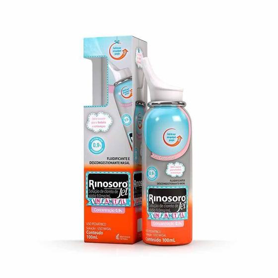 Imagem de Rinosoro Jet Infantil 0,9% 100ml - Hypermarcas S A