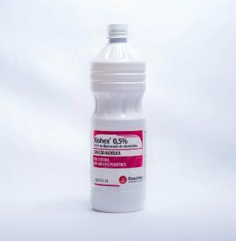 Imagem de Riohex Clorexidina 0,5% Solucao Alcoolica 1 Litro -  RIOQUIMICA