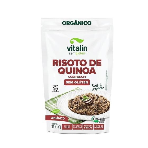 Imagem de Risoto De Quinoa Com Funghi 150G - Vitalin