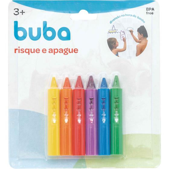 Imagem de Risque e Apague para Banho - Buba