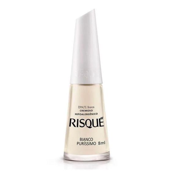 Imagem de Risqué esmalte cremoso bianco purissimo com 8ml