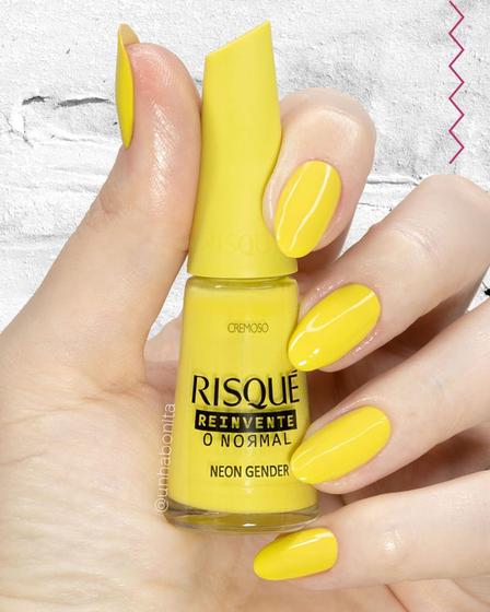 Imagem de Risque esmalte cremoso reinvente o normal Neon Gender 8ml