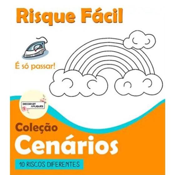 Imagem de Risque Fácil Márcia Caires - Coleção Cenários