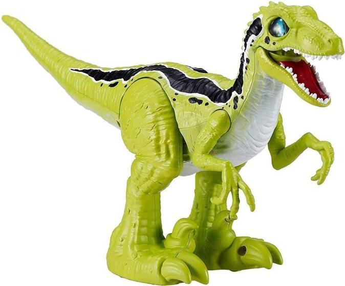 Imagem de Robô Alive - Dinossauro Raptor Eletronico C/ Ovo Slime - Candide