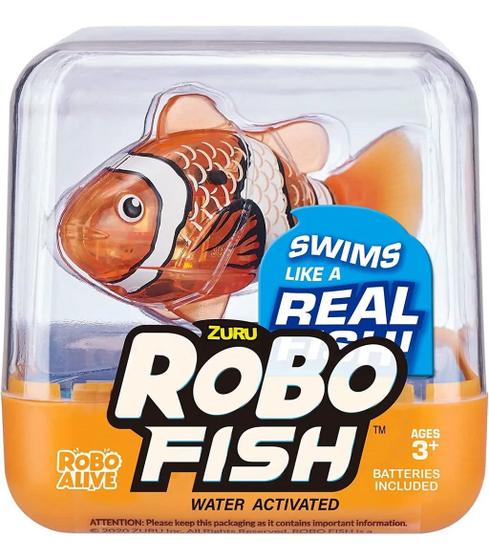 Imagem de Robo Alive Zuru Robo Fish Laranja F0084 - Fun