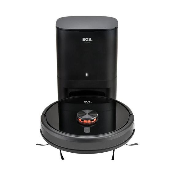 Imagem de Robô Aspirador de Pó Inteligente EOS Smart Self Clean Laser MAP com Controle por Alexa e Google EAR03 110V