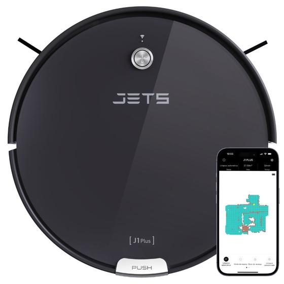 Imagem de Robô Aspirador JETS J1 Plus (Com WiFi e App)