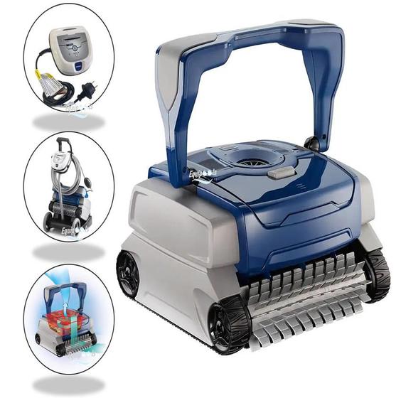 Robô aspirador Piscina polaris 8050 fluidra c/ carrinho Menor preço em Robô aspirador Piscina polaris 8050 fluidra c/ carrinho