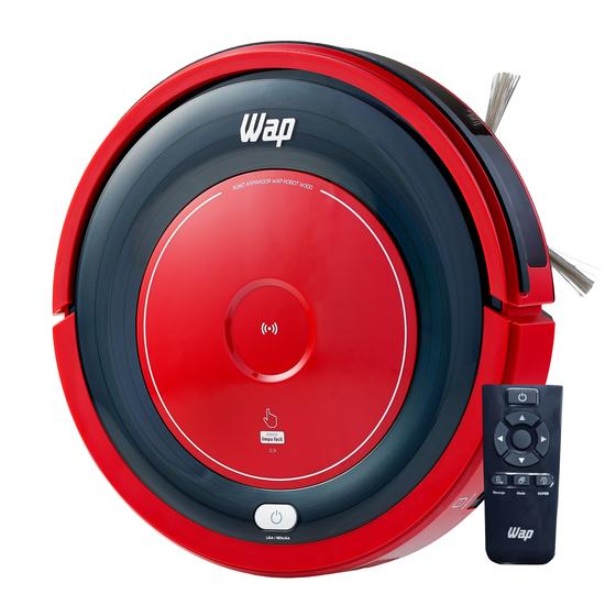 Robô aspirador Wap Robot W300 18W vermelho e preto 110V/220V Menor preço em Robô aspirador Wap Robot W300 18W vermelho e preto 110V/220V