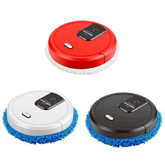 Imagem de Robô Automático Aspirador com Sistema Inteligente e Base de Carregamento