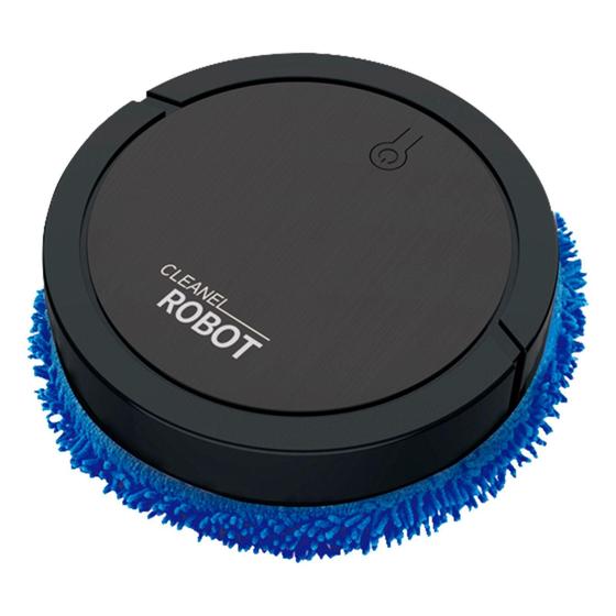 Imagem de Robô Automático Passador de Pano com Sistema Inteligente e Base de Carregamento