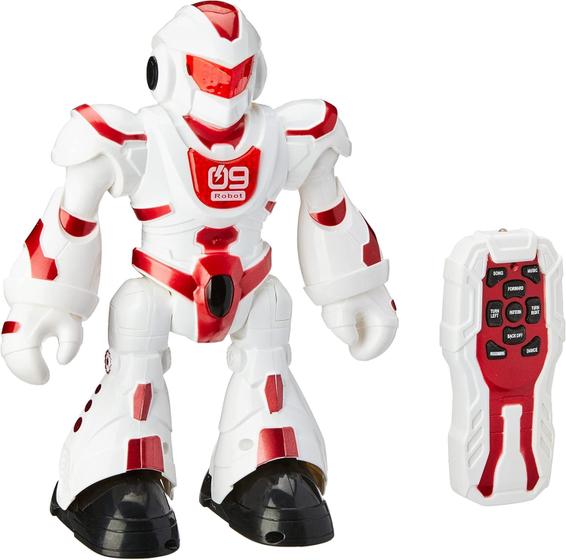 Imagem de Robô Com Luz E Som Multi Funções Toyng Vermelho - 42437