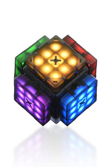Imagem de Robô Cubo Ex-Mars Connect - Quebra-Cabeça Auto-Embaralhado com 10 Tipos