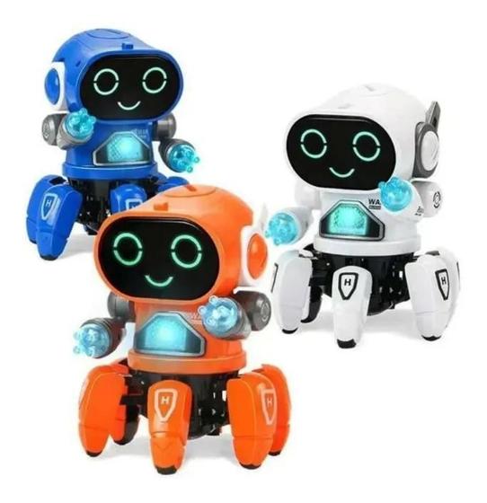 Robo De Brinquedo Dança, Canta, Com Luzes Piscando. Menor preço em Robo De Brinquedo Dança, Canta, Com Luzes Piscando.