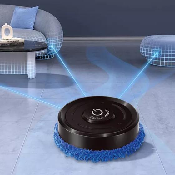 Imagem de Robô Inteligente para pelos, cabelos Passa pano, maquina de esfregar e passa pano, Sensor