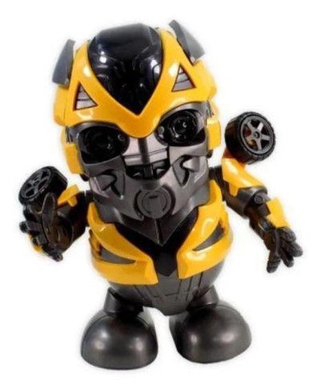 Imagem de Robô Que Dança Bumblebee Com Luzes E Som Divertido - FUNGAME