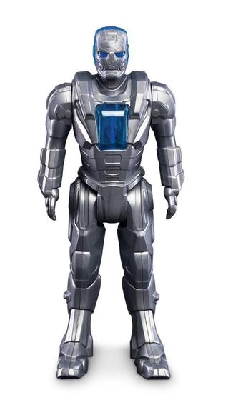 Imagem de Robô Super Herói Carbon Man - Articulado - Tiger Squad- Roma